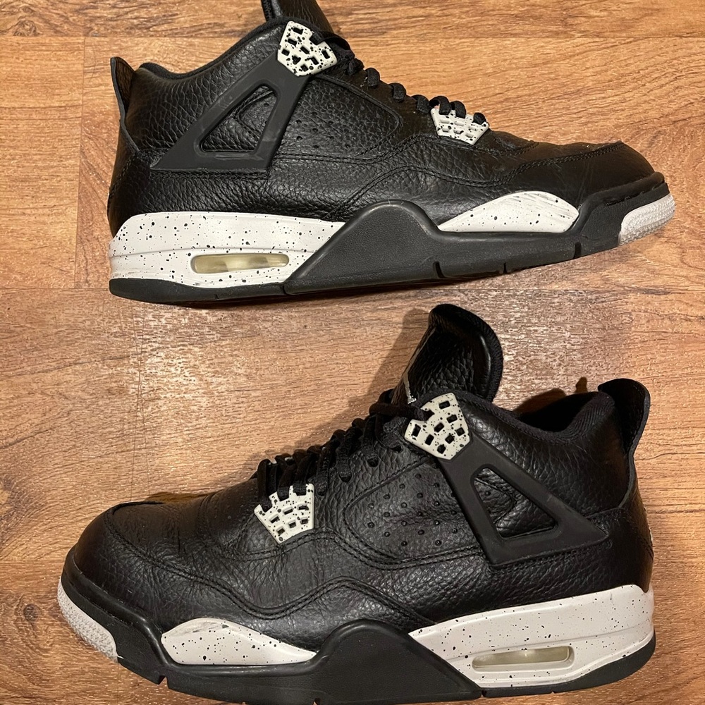 Nike Air Jordan Retro 4 Oreo Size 8.5